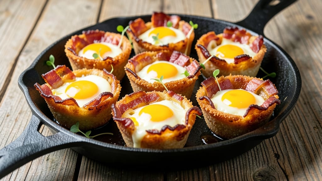 Bacon Egg and Cheese Cups Recipe: Muffin Tin Magic for Breakfast on the Go
