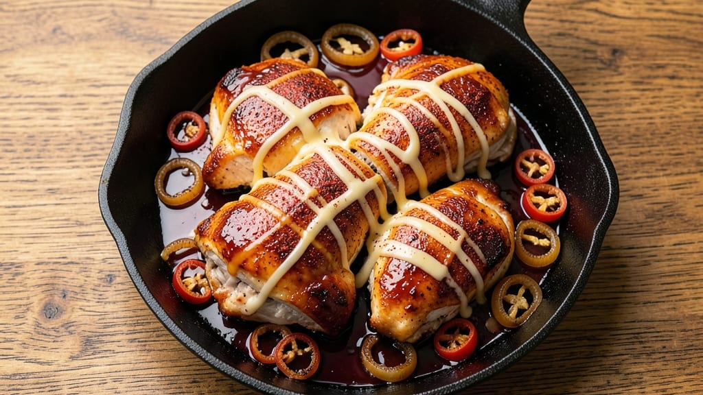 BBQ Chicken and Cheese Recipe: Smoky Grilled Sandwich With Juicy Pulls