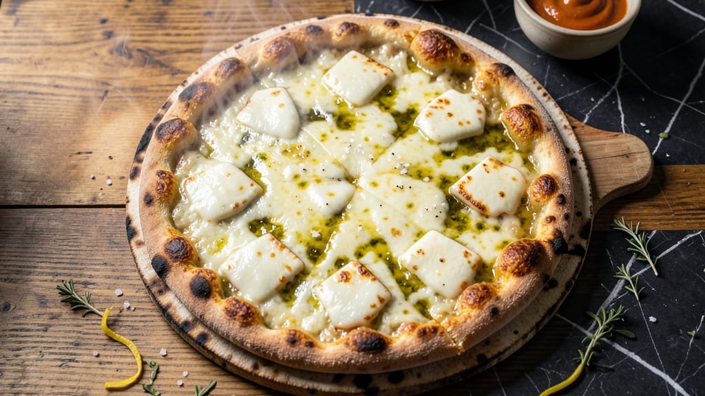 All-Cheese Pizza Recipe: Melted Gold and Crispy Crust Magic