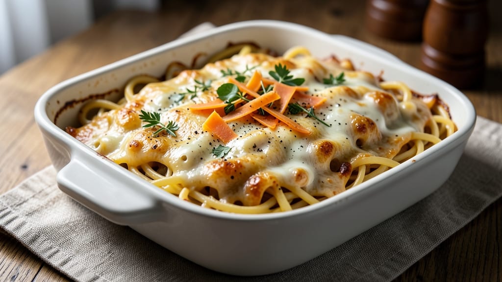 Baked Mac and Cheese Recipe with Spaghetti Noodles: Spiral-Shaped Comfort With Extra Bite