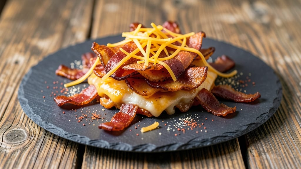 Bacon Cheese Crisps Recipe: Crunchy Bites With Salty-Sweet Magic