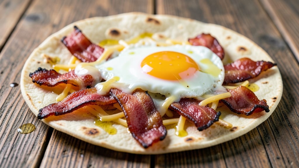 Bacon Egg and Cheese Tacos Recipe: Crispy Shells Stuffed With Gooey Melts