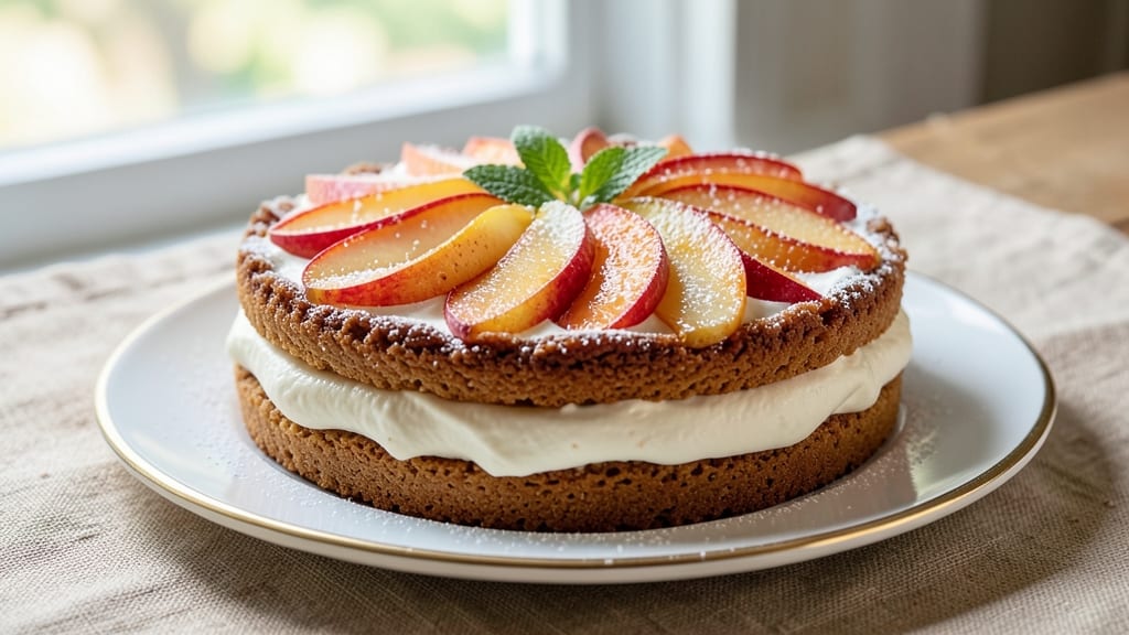 Apple Cream Cheese Torte Recipe: Spiced Apple Layers and Silky Cheese Bliss