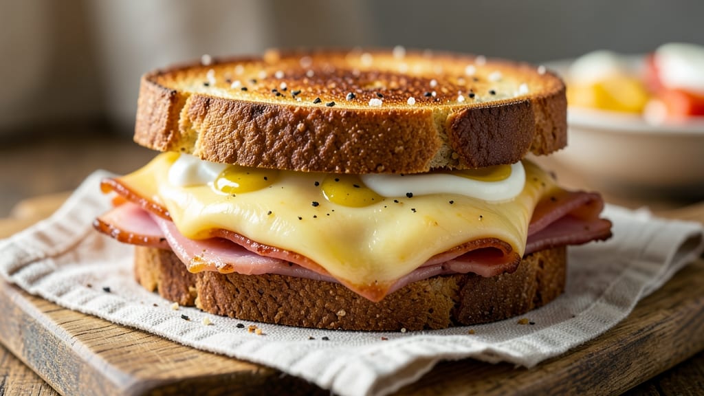 Baked Ham and Cheese Sandwich Recipe: Crispy-Grilled Layers in 15 Minutes