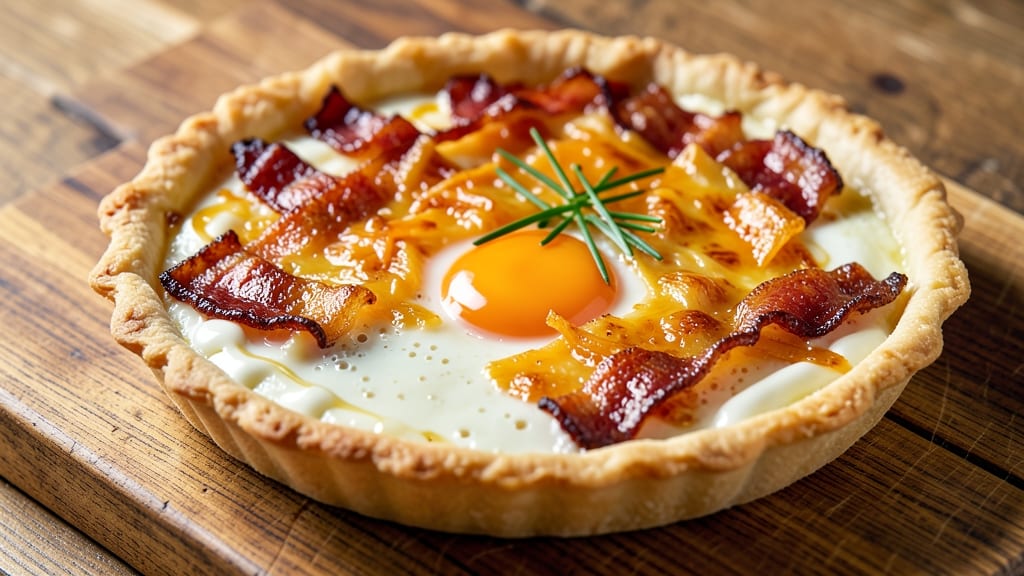 Bacon Egg and Cheese Pies Recipe: Flaky Pastry Cradles Rich Breakfast Filling
