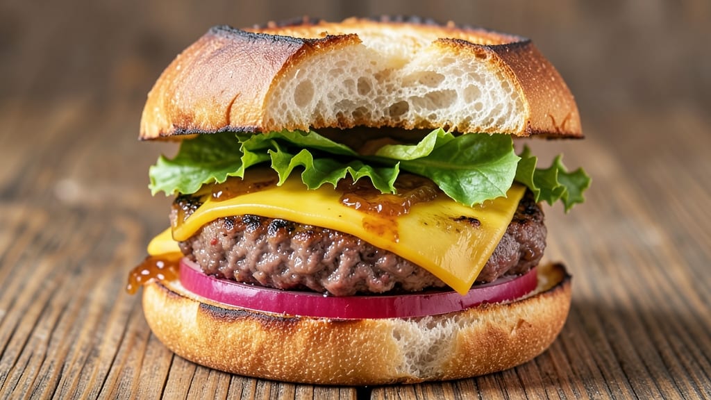 Beef and Cheese Burgers Recipe: Juicy Meat and Melted Cheese Layers