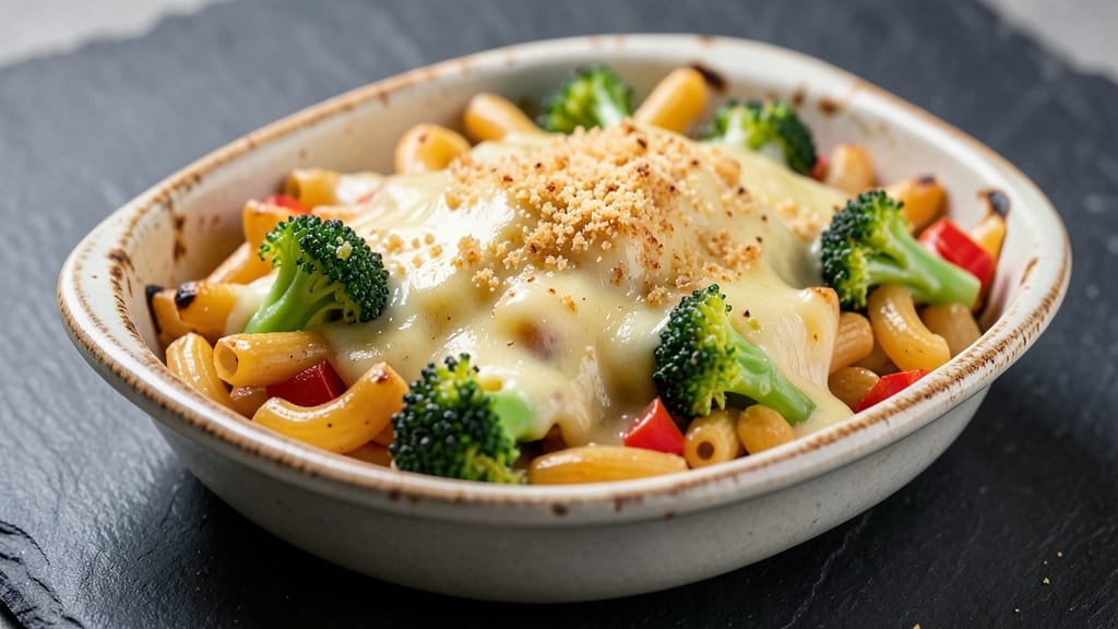 Baked Mac and Cheese Recipe with Veggies: Crispy Top, Hidden Veggie Boost