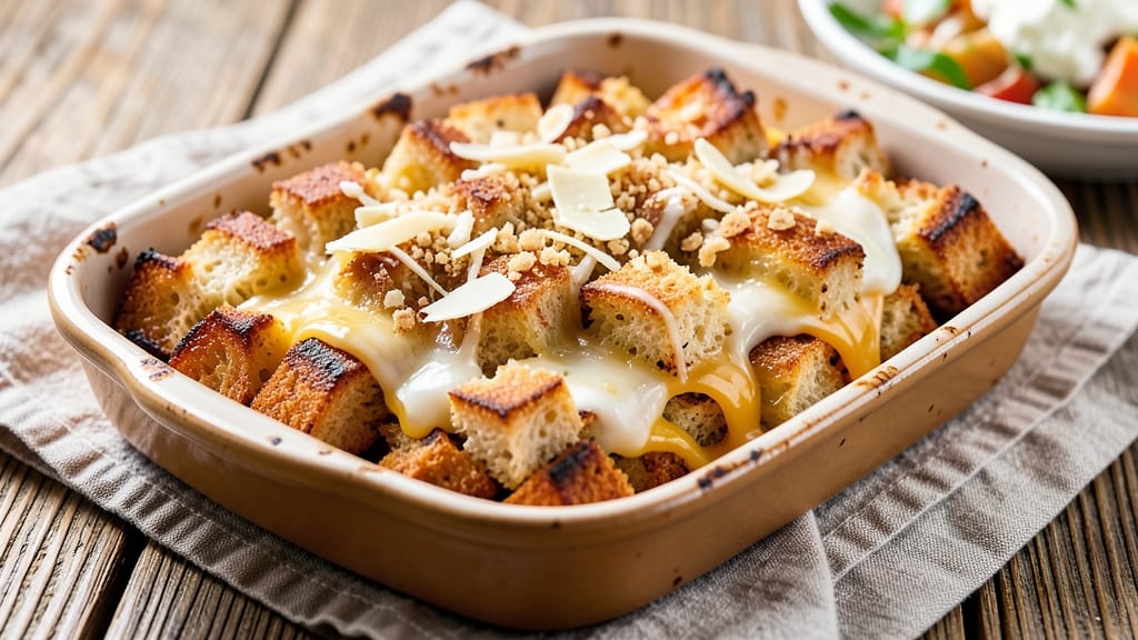 Basic Cheese Strata Recipe: Fluffy Layers With Crispy Top Every Time