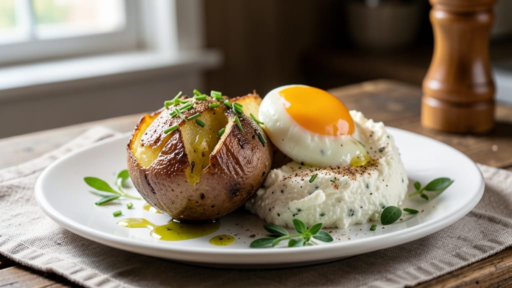 Baked Potato and Cottage Cheese Recipe: Savory Creamy Twist on a Classic
