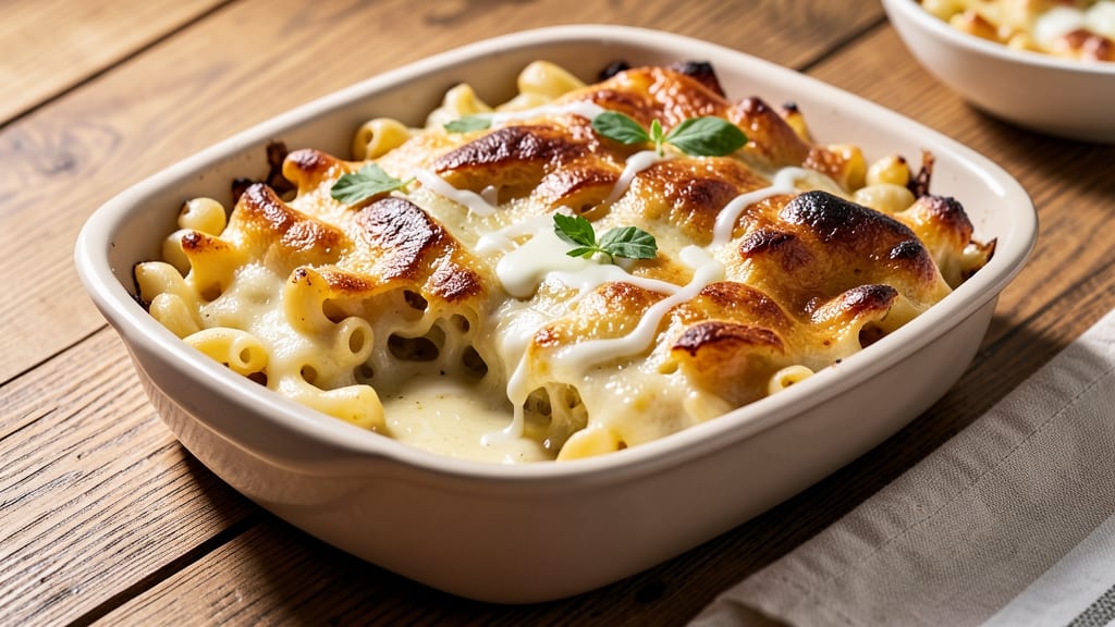Baked Macaroni and Cheese Pie Recipe: Triple-Layered Crunch With Gooey Cheese Streaks
