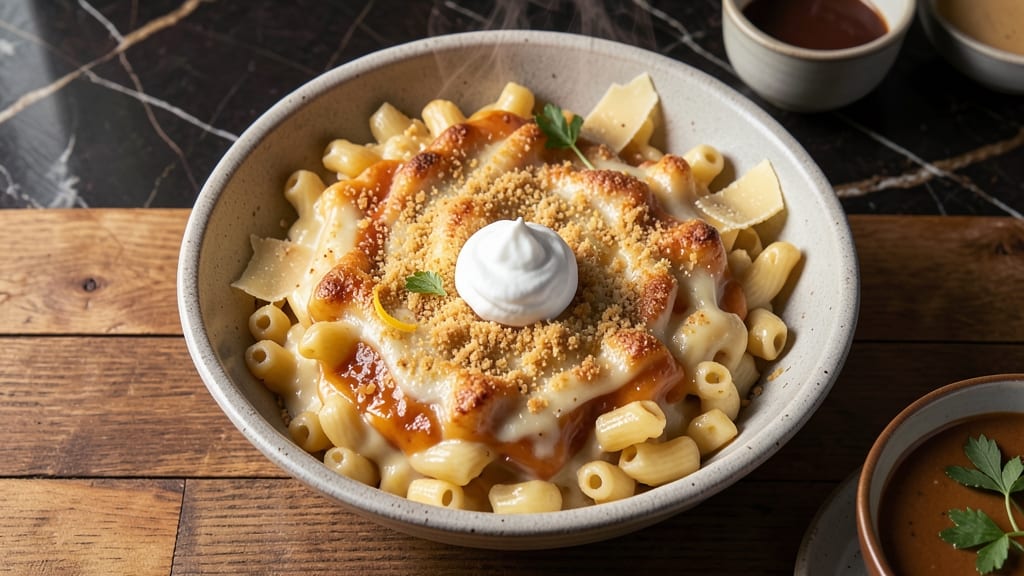Baked Mac and Cheese Recipe with Cream of Mushroom Soup: Ultra-Creamy Mushroom Depth in One Bowl