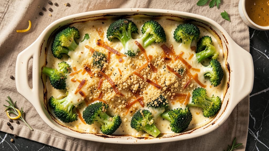 Awesome Broccoli Cheese Casserole Recipe: Crispy Top, Melty Cheese Magic