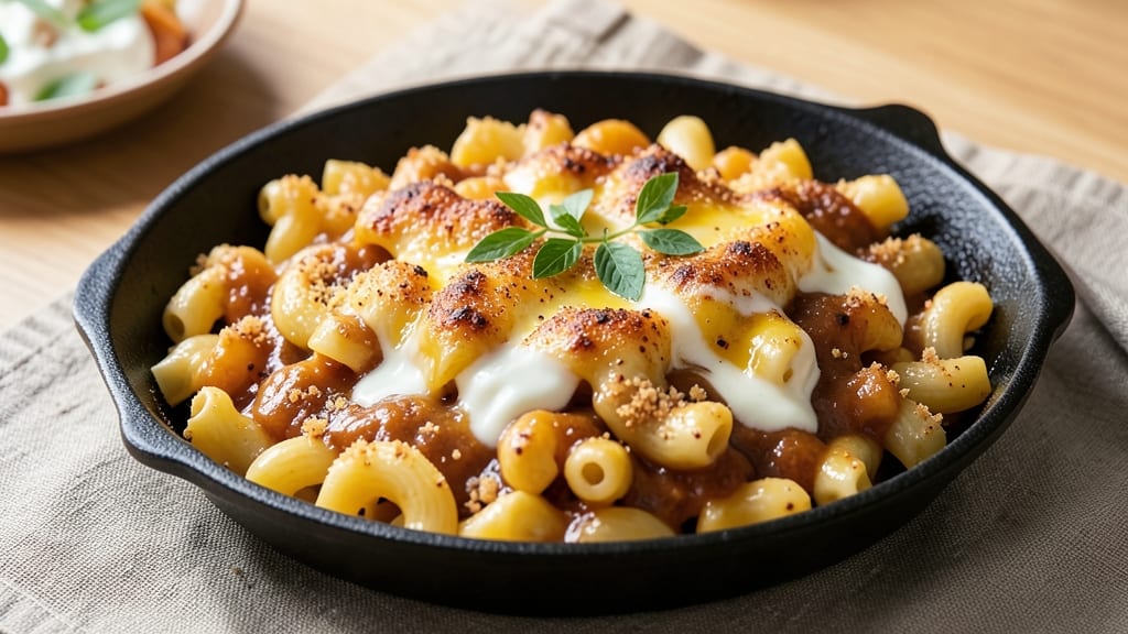 Baked Mac and Cheese Recipe Smoked Gouda: Triple-Layered Crispy Top and Gooey Core