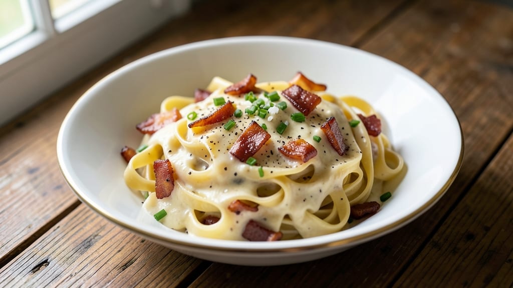 Bacon Cream Cheese Pasta Recipe: Crispy Crunch and Melty Streaks in One Bite