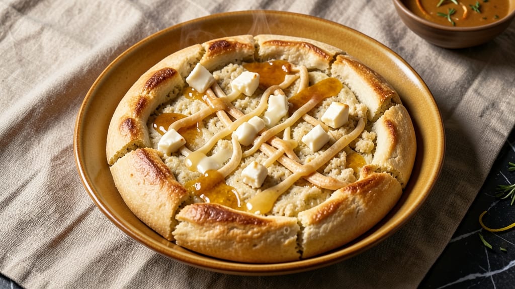 Arabic Cheese Bread Recipe: Flaky Layers Stuffed With Melted Akkawi Cheese