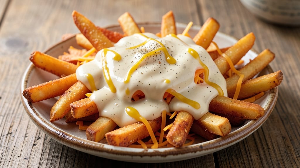 American Cheese Sauce Recipe for Fries: Ultra-Stretchy, Melty Perfection