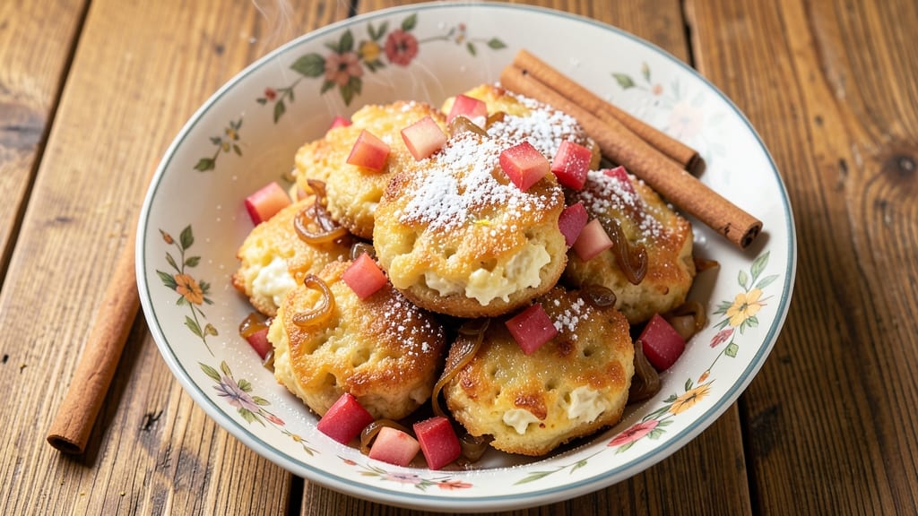 Apple Cinnamon Cottage Cheese Fritters Recipe: Warm Spiced Bites With Crispy Edges