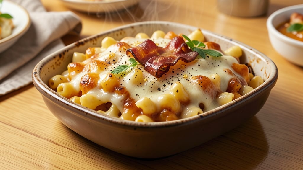 Baked Mac and Cheese Recipe Using Eggs: Fluffy Custard That Stays Together