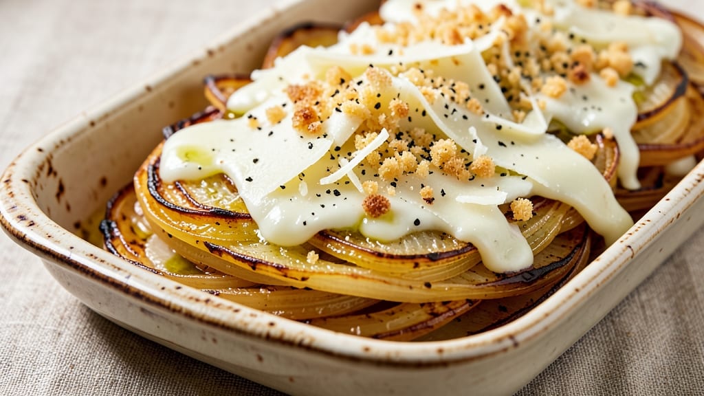 Baked Onions and Parmesan Recipe: Crispy Top, Melty Cheese Magic