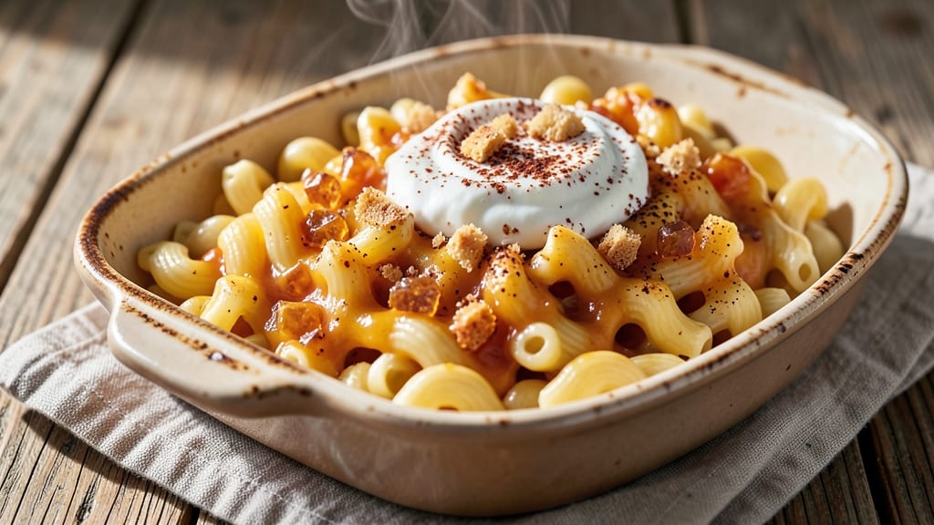 Baked Mac and Cheese Recipe with Gouda and Cheddar: Crispy Top, Gooey Core Magic