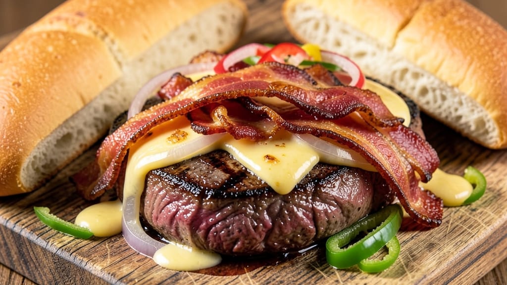 Bacon Cheese Steak Recipe: Philly-Style Crunch and Melt Magic
