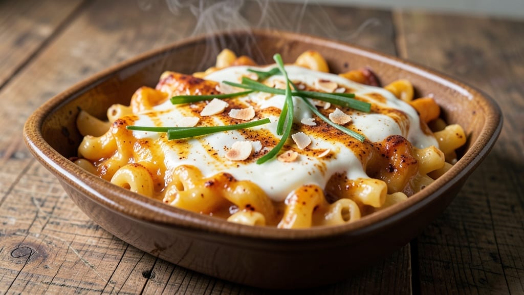 Bahamian Baked Mac and Cheese Recipe: Spicy Jerk Kick and Buttery Crisp Top