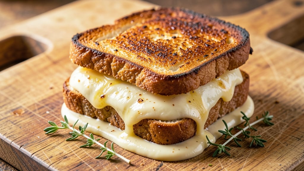 Asiago Grilled Cheese Recipe: Triple-Melted Crunch With Nutty Depth