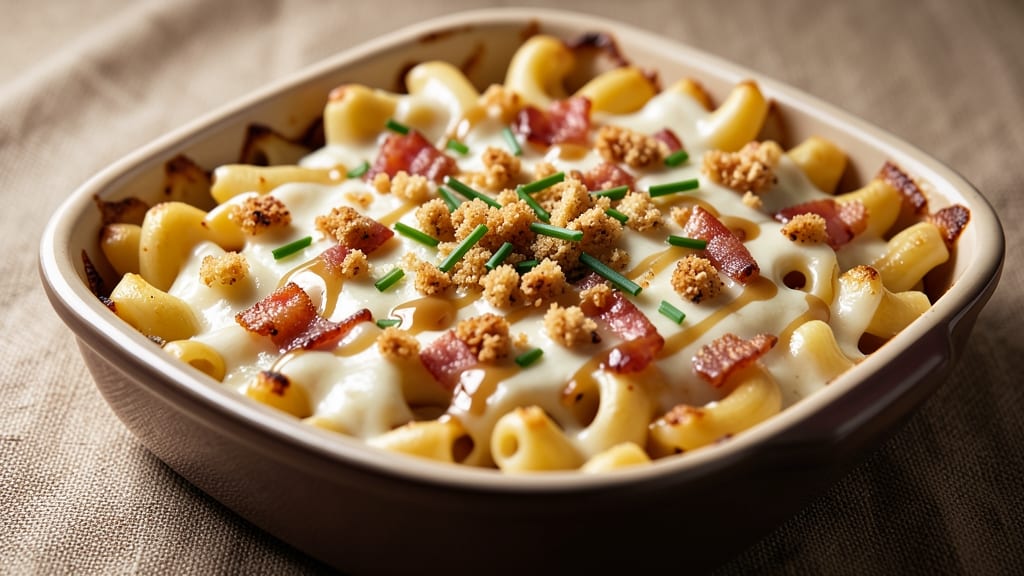 Baked Mac and Cheese Recipe for 20: Crispy Top, Gooey Pull-Apart Magic in One Pan