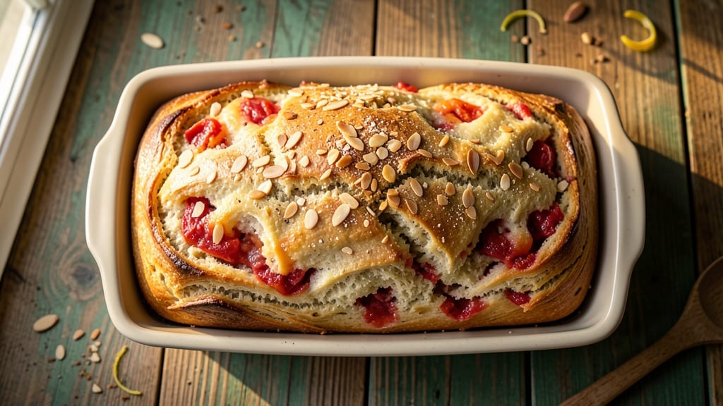 Almond Cheese Bread Recipe: Nutty Crunch With Gooey Pull-Apart Magic