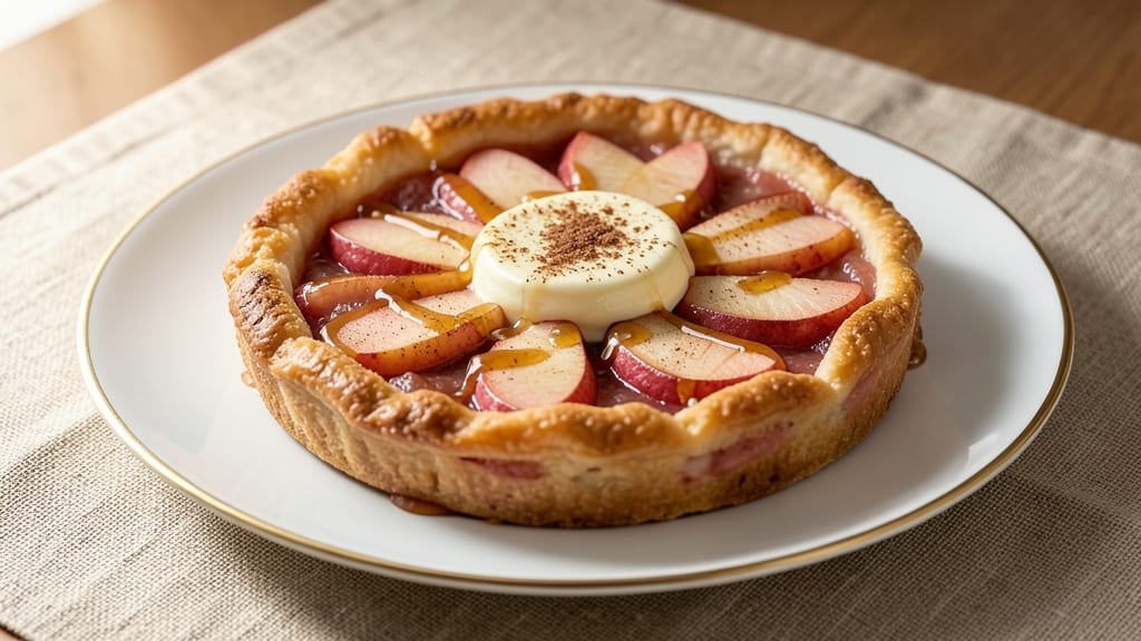 Apple Cream Cheese Dessert Recipe: Layered Vanilla Swirls and Soft Crunch Topping
