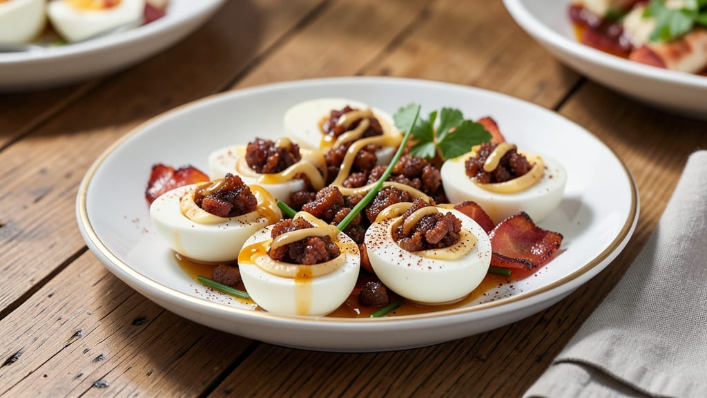 Bacon and Cheese Deviled Eggs Recipe: Smoky Crunch and Creamy Yolk Magic