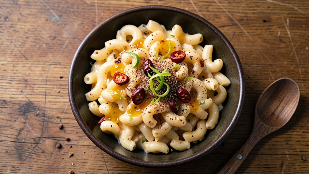 Baja Mac And Cheese Recipe: Crispy Tortilla Top, Smoky Chipotle Heat