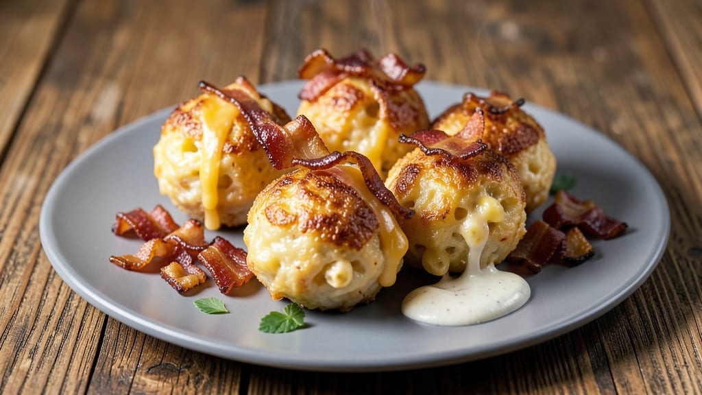 Bacon Mac and Cheese Balls Recipe: Crispy Bites Packed With Cheesy Pull