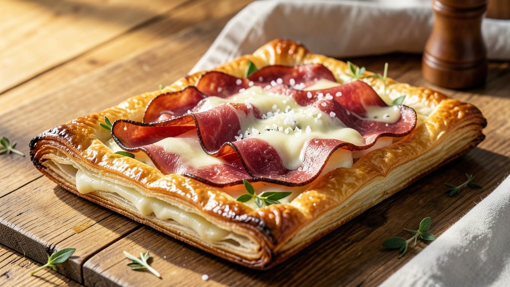 Barefoot Contessa Ham and Cheese Puff Pastry Recipe: Flaky Layers With Melty Goo in 20 Minutes