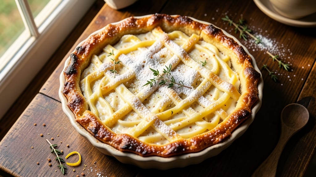 Bdo Cheese Pie Recipe: Glass-Bowl Crunch With Gooey Caramel Streaks