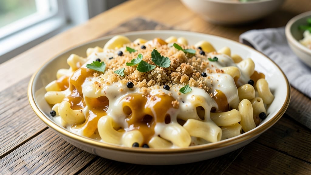 Anne Burrell's Mac and Cheese Recipe: Baked Cheese Sauce With Crispy Breadcrumbs