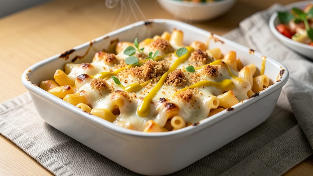 Baked Macaroni and Cheddar Cheese Recipe: Crispy Top, Melty Middle Magic