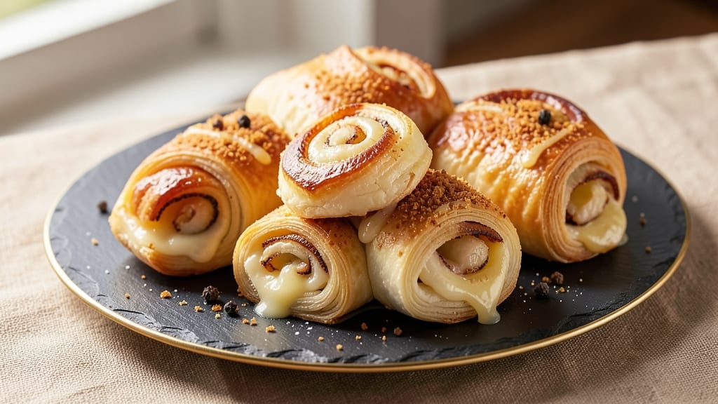Asiago Cheese Rolls Recipe: Crispy Bites With Melty Stretchy Centers