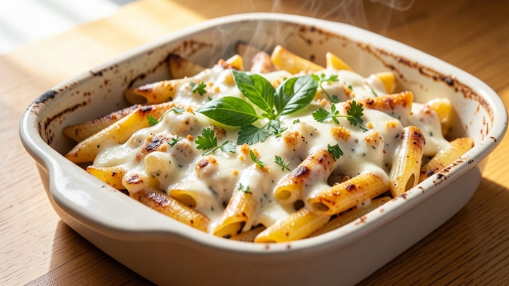 Baked Boursin Cheese Pasta Recipe: One-Pan Crispy Top, Gooey Pull-Apart Magic