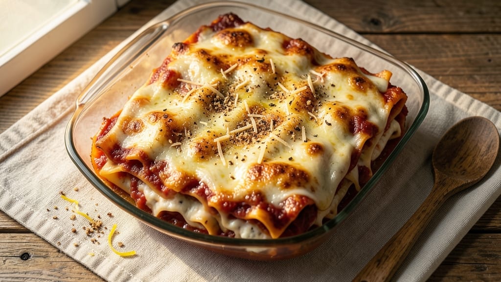 8x8 Cheese Lasagna Recipe: Layered Comfort With Perfectly Set Noodles