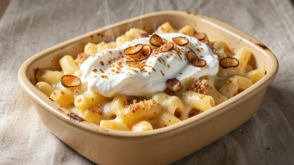 Baked Mac and Cheese Recipe Video: Crispy Top, Melty Pull-Apart Layers