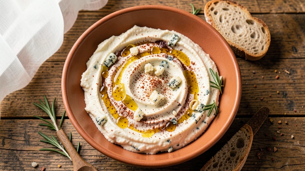 Angus Barn Blue Cheese Spread Recipe: Smoky Sharpness With Creamy Velvety Swirls