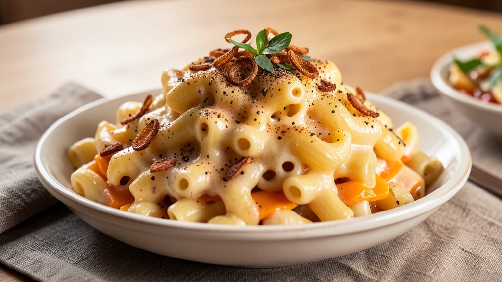 Alton Brown's Mac and Cheese Reloaded Recipe: Crispy Top, Gooey Core Magic