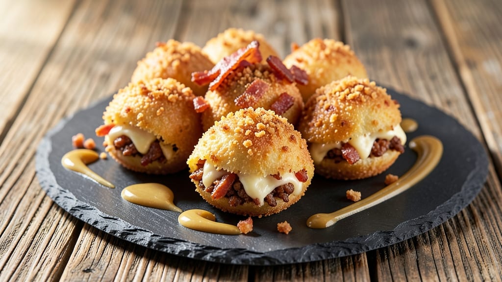 Bacon and Cheese Croquettes Recipe: Crispy Bites With Melty Centers