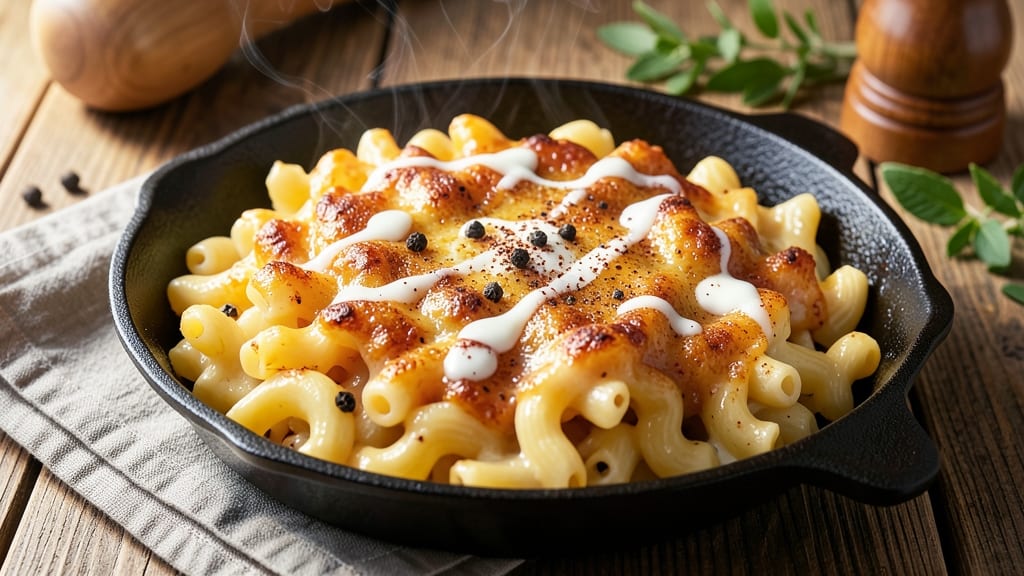 Baked Mac and Cheese Recipe Without Boiling Noodles: One-Pot Creamy Crunch