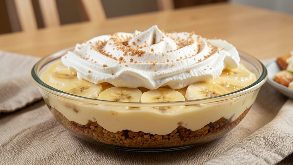 Banana Pudding Recipe With Cream Cheese and Graham Crackers: Layered Cream Cheese Dream