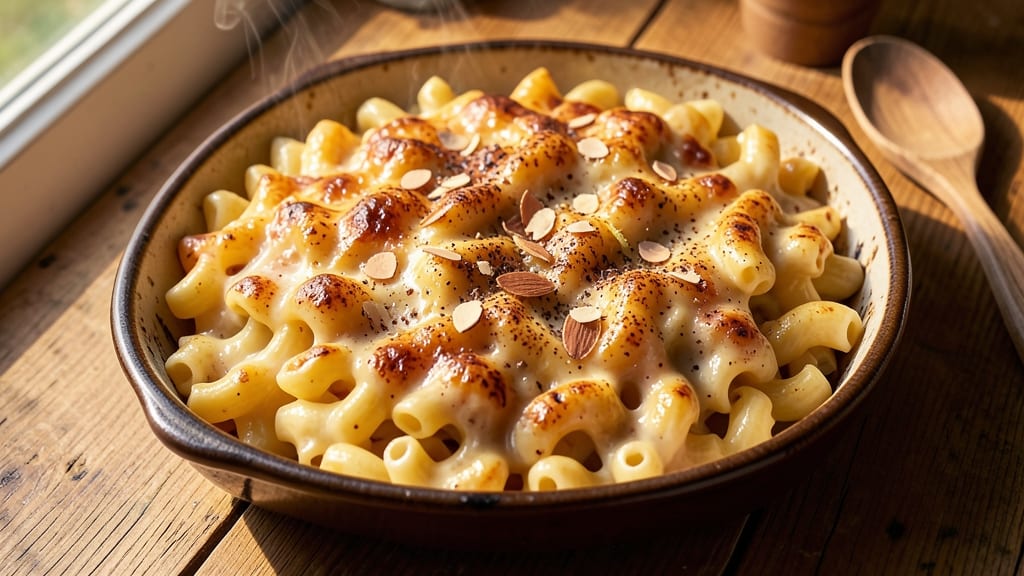 Baked Mac and Cheese Recipe with Almond Milk: Nutty Creaminess Without Dairy