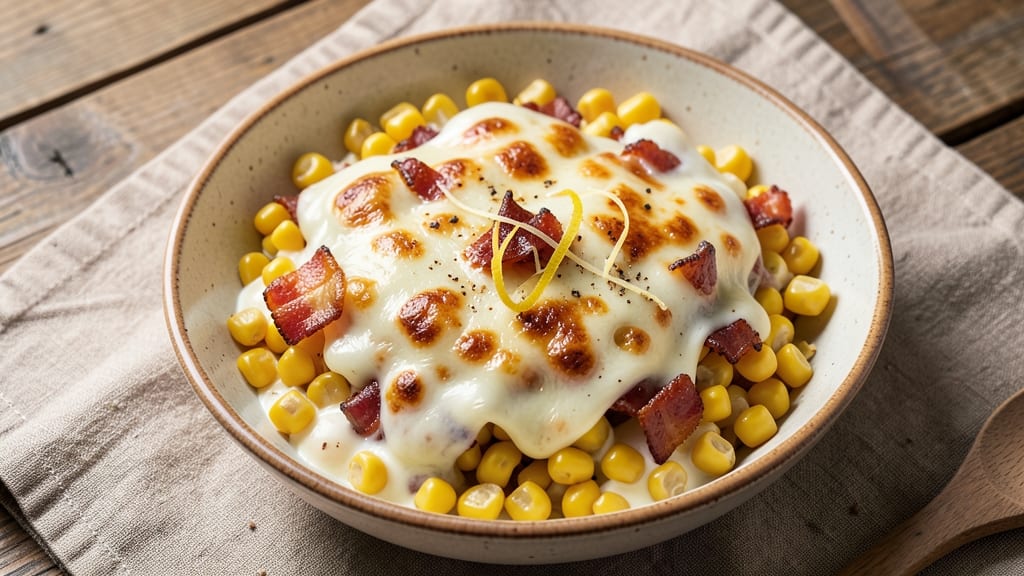 Baked Cheese Corn Recipe: Golden Crust and Melty Cheese Fusion
