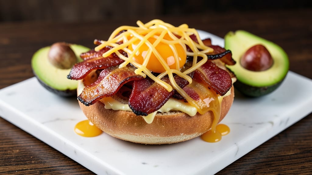 Bacon and Cheese Bagel Recipe: Crispy Toasted Edges With Melty Pull-Apart Cheese