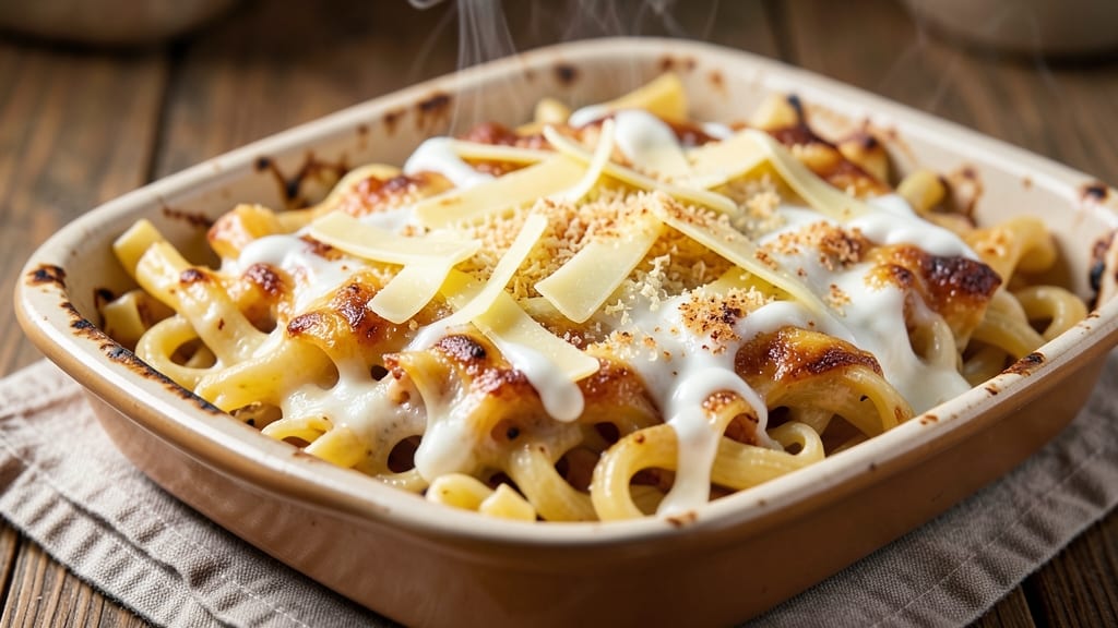 Baked Rotini and Cheese Recipe: Golden-Grill Bite-Sized Pasta Bake